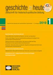 Icon image Sprachsensibler Geschichtsunterricht: geschichte für heute 1/2019