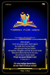 Icon image Torah für Kids: 1. und 2. Buch Mose: Für eine heilige Generation, die der Welt Christus vorlebt. (Band 5)