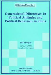 Icon image Generational Differences in Political Attitudes and Political Behaviour in China