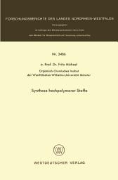 Icon image Synthese hochpolymerer Stoffe