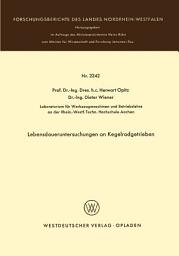 Icon image Lebensdaueruntersuchungen an Kegelradgetrieben