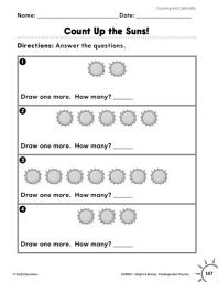 Icon image Counting and Cardinality: Counting Up Practice