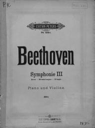Icon image Symphonie 3 fur pianoforte und violine