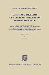 Icon image Limits and Problems of European Integration: The Conference of May 30 - June 2, 1961
