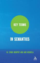 Icon image Key Terms in Semantics