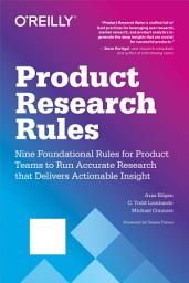 Icon image Product Research Rules