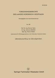 Icon image Lebensdauerprüfung von Zahnradgetrieben