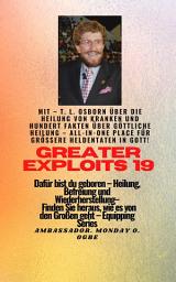 Icon image Größere Heldentaten - 19 Mit - TL Osborn über die Heilung von Kranken und hundert Fakten über..: Göttliche Heilung, ALLES AN EINEM ORT für größere Heldentaten in Gott ! - Dafür bist du geboren - Heilung, Befreiung und Wiederherstellung - Ausrüstungsserie