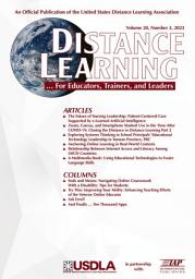 Icon image Distance Learning: Volume 20 #3