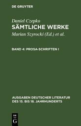 Icon image Prosa-Schriften I