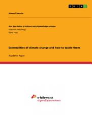 Icon image Externalities of climate change and how to tackle them