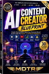 Icon image AI Content Creator Blueprint: Create Viral Content, Build Your Personal Brand & Earn with AI