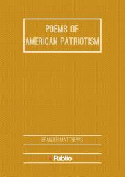 Icon image Poems of American Patriotism