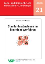 Icon image Standardmaßnahmen im Ermittlungsverfahren