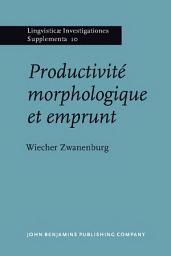 Icon image Productivité morphologique et emprunt