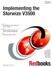 Icon image Implementing the IBM Storwize V3500: Volume 3500