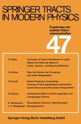 Icon image Springer Tracts in Modern Physics: Ergebnisse der exakten Naturwissenschaften