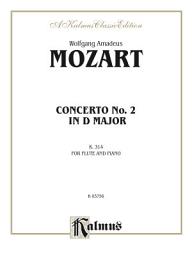 Icon image Flute Concerto No. 2 in D Major, K. 314: Flute Solo with Piano