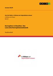 Icon image Korruption in Brasilien. Das Lava-Jato-Korruptionsnetzwerk