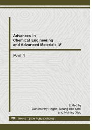 Icon image Advances in Chemical Engineering and Advanced Materials IV
