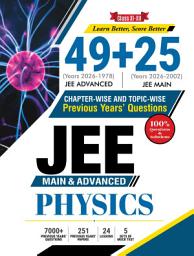 Icon image JEE Main And Advanced Chapterwise And Topicwise PYQ Upto Class 11 to 12: Physics 49 Years JEE Advanced (1978-2026) & 25 Year JEE Main (2002-2026) For Exam 2027