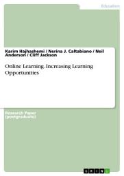 Icon image Online Learning. Increasing Learning Opportunities