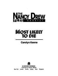 Icon image Most Likely to Die
