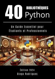 Icon image 40 BIBLIOTHÈQUES PYTHON: Maîtrisez les Outils les Plus Puissants pour les Données, l’IA et le Développement Moderne. Un Guide Essentiel pour Étudiants et Professionnels - Édition 2024