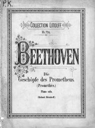 Icon image Promethee (Die Geschopfe des Prometheus) de Beethoven