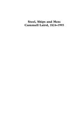 Icon image Steel, Ships and Men: Cammell Laird and Company 1824-1993