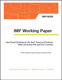 Icon image How Should We Measure City Size? Theory and Evidence Within and Across Rich and Poor Countries