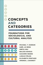Icon image Concepts and Categories: Foundations for Sociological and Cultural Analysis