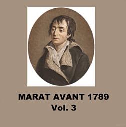 Icon image Marat avant 1789: Volume 3