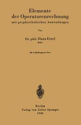 Icon image Elemente der Operatorenrechnung mit geophysikalischen Anwendungen