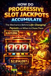 Icon image How Do Progressive Slot Jackpots Accumulate: The Mechanics Behind Life-Changing Payouts and When to Chase Them