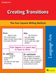 Icon image Creating Transitions: The Four Square Writing Method for Grades 4-6
