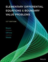 Icon image Elementary Differential Equations and Boundary Value Problems: Edition 12