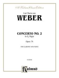 Icon image Clarinet Concerto No. 2 in E-Flat Major, Op. 74: B-Flat Clarinet Solo with Piano