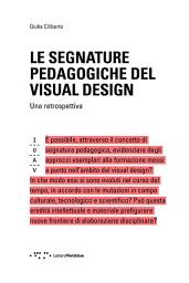 Icon image Le segnature pedagogiche del visual design: Una retrospettiva