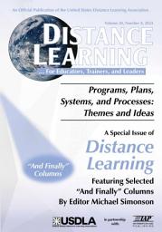 Icon image Distance Learning: Volume 20 #4