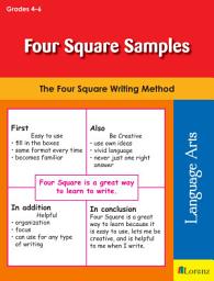 Icon image Four Square Samples: The Four Square Writing Method for Grades 4-6