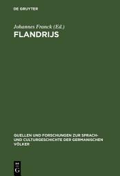 Icon image Flandrijs: Fragmente eines mittelniederländischen Rittergedichtes