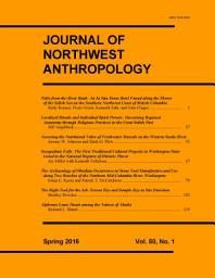 Icon image Journal of Northwest Anthropology: Volume 50 Number 1