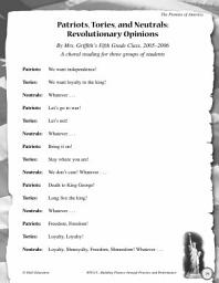 Icon image Early America Reader's Theater Scripts