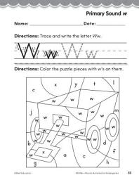 Icon image Kindergarten Foundational Phonics Skills: Primary Sound w