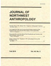 Icon image Journal of Northwest Anthropology: Volume 44 Number 2