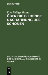 Icon image Über die Bildende Nachahmung des Schönen