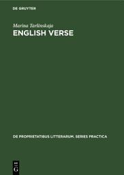 Icon image English Verse: Theory and history