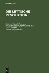 Icon image Die Sozialdemokratie. Die Katastrophe: Ausgabe 2