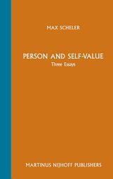 Icon image Person and Self-Value: Three Essays